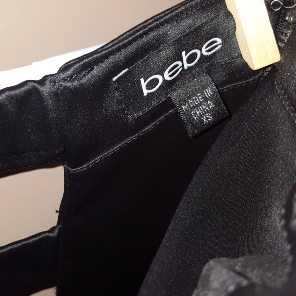 Bebe open back sweetheart strapless mini dress XS - Picture 6 of 7